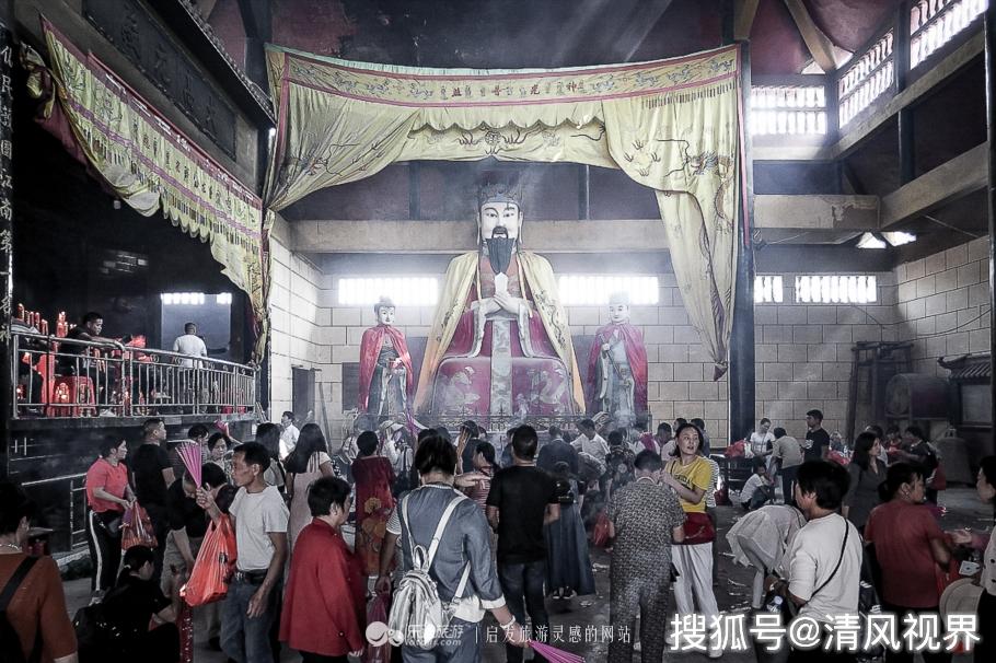 三十三福地 灵山石人殿 千年香火旺_上饶县