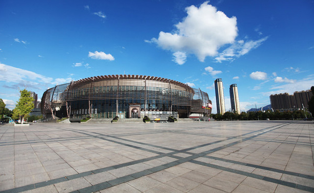 中国场馆剧院大全之义乌市梅湖体育馆