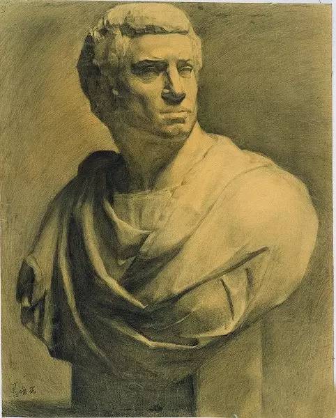 石膏像成为联考热门考题中央美术学院最经典的素描石膏像作品值得好好
