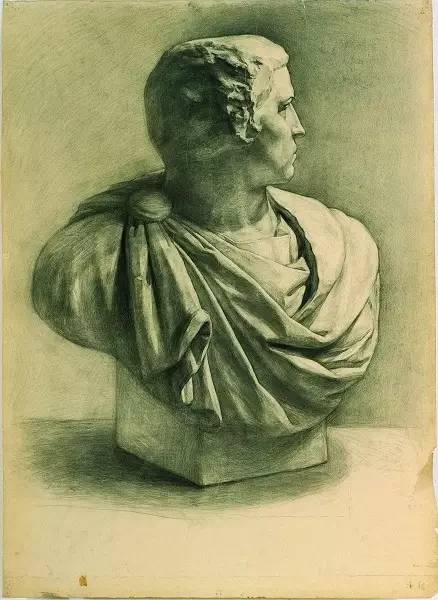 石膏像成为联考热门考题中央美术学院最经典的素描石膏像作品值得好好