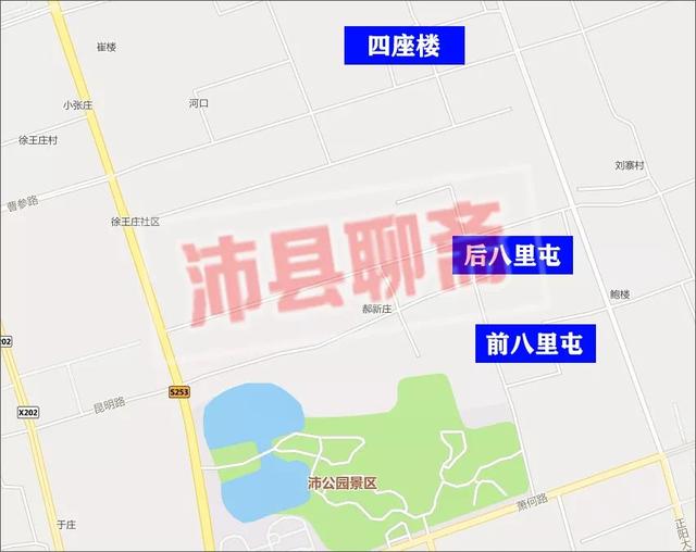 沛县沛公园地图图片