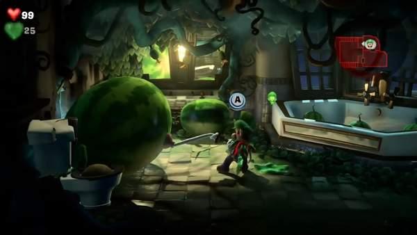 《路易的鬼屋3》新实机演示 用马桶搋子与幽灵进行对抗