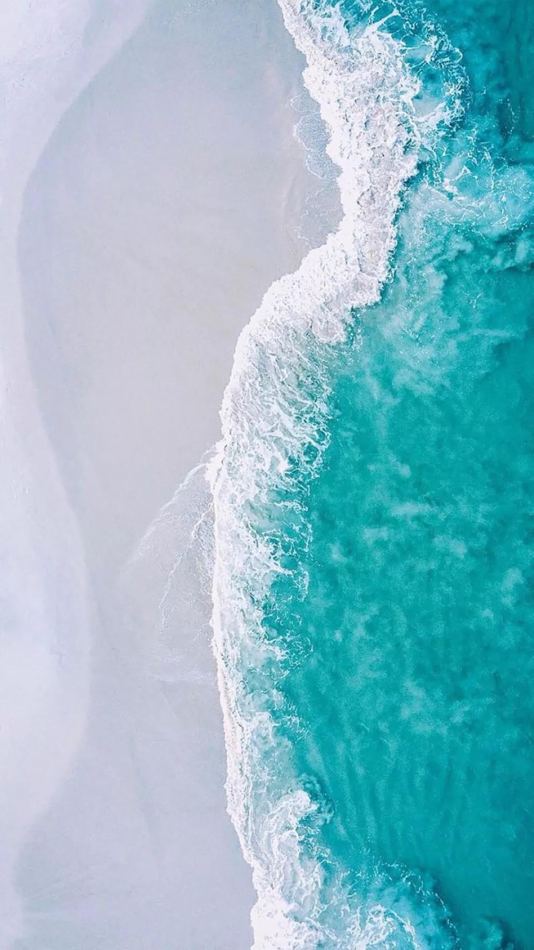 大海壁纸 | 高清护眼的蓝天大海壁纸,大海请带走我的烦恼吧