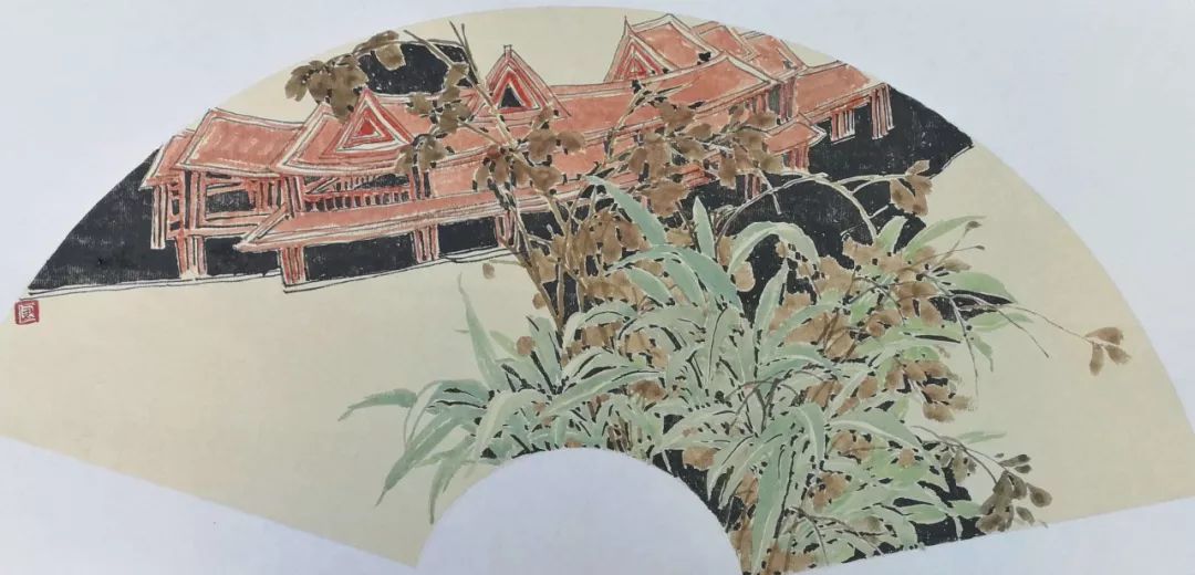 原创国画版画2幅入选十三届全国美术作品展的画家尹莉莉