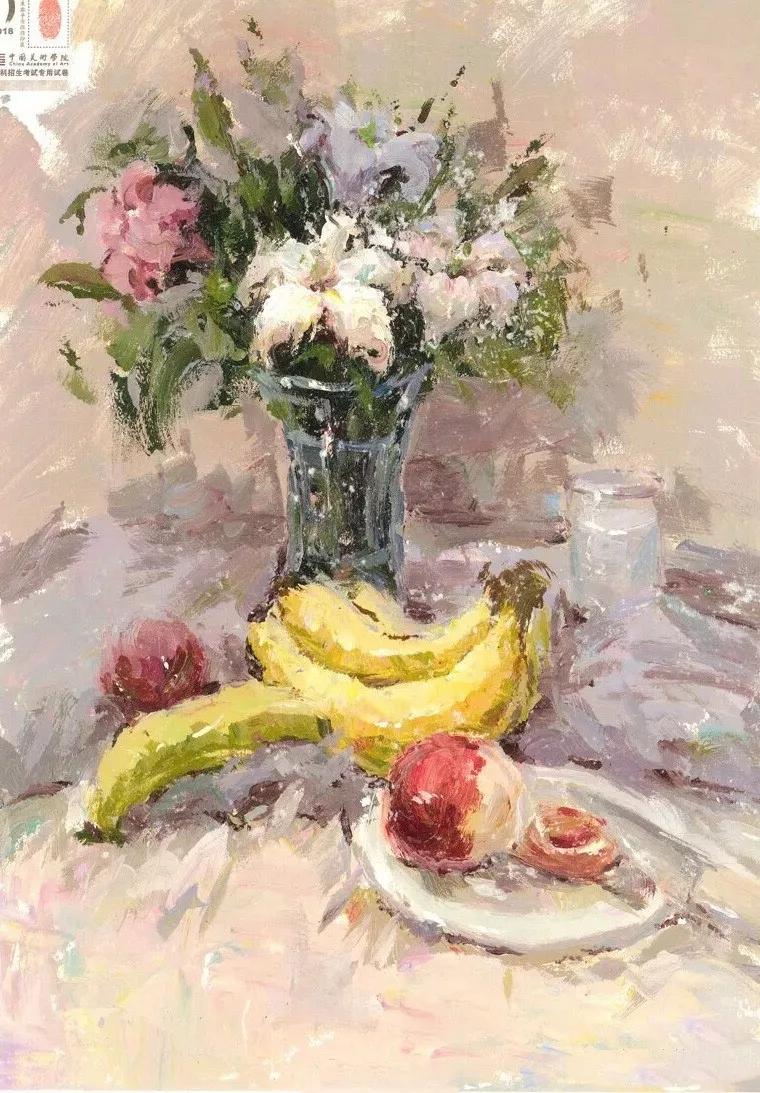 超珍贵2018年央美国美高分卷借鉴性非常高