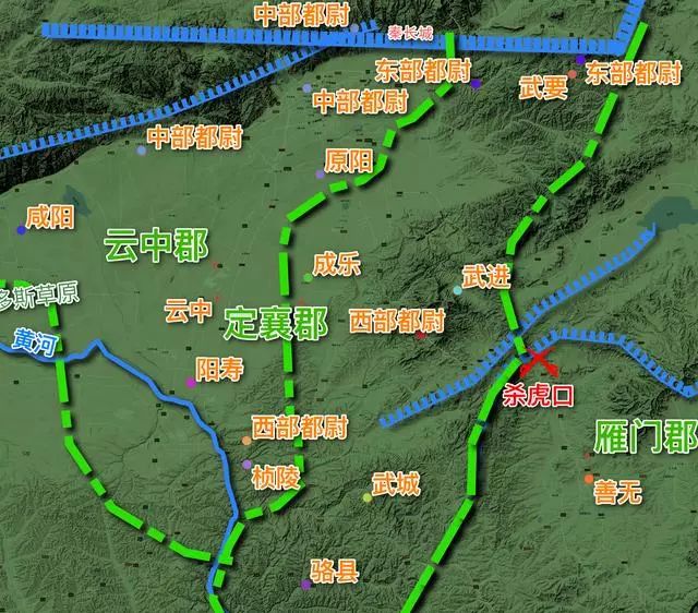 隋朝定襄郡图片