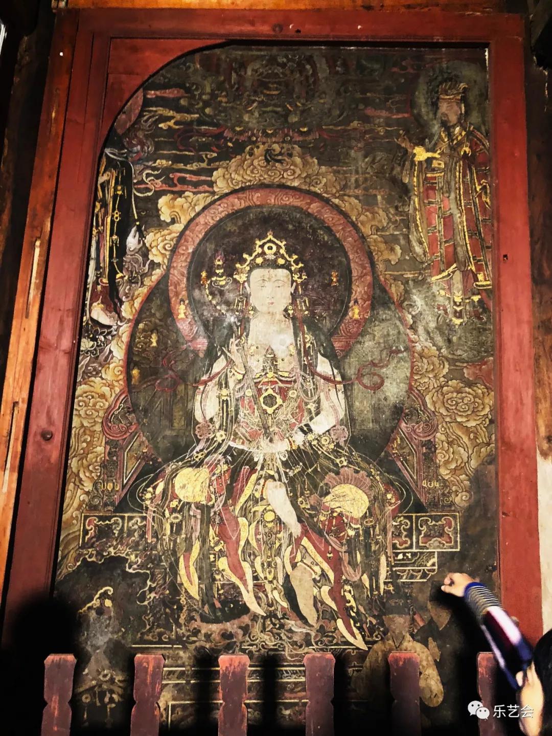 惊世绝伦的十二圆觉明代壁画无极斋分享四川新津观音寺艺术