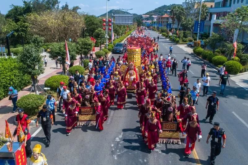 開始媽祖金身今起巡安湄洲島