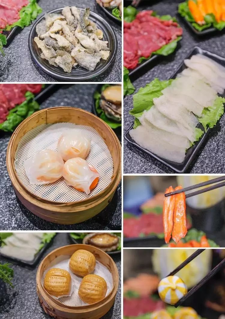 节假日通用9块9嗨吃正宗港式打边炉海鲜鲍鱼吃到爽