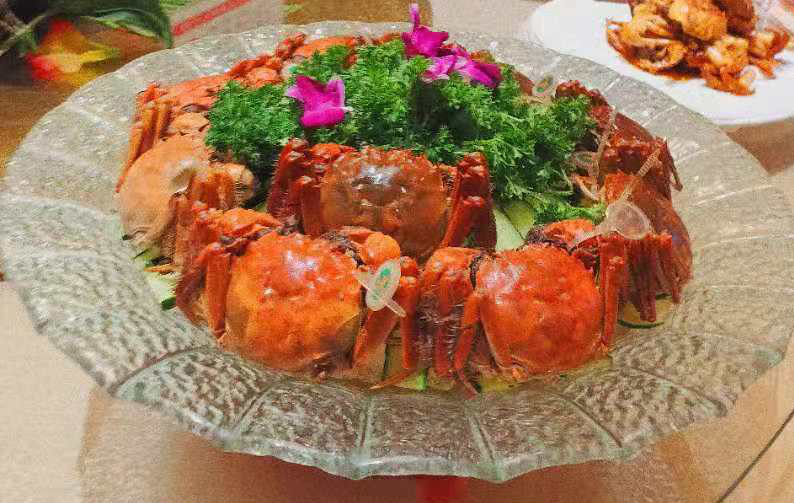 金秋十月吃蟹正当时,沌口长江大酒店推出螃蟹宴