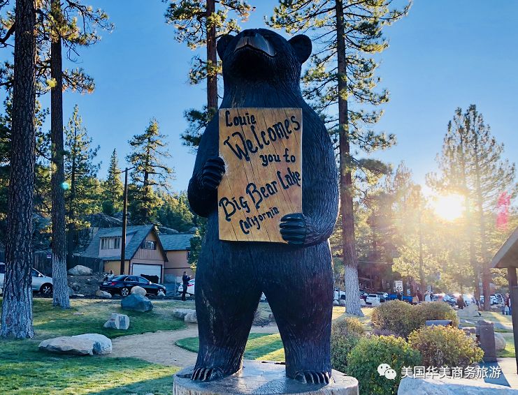 美国旅游南加州bigbearlake大熊湖