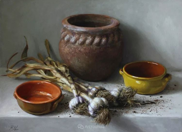 美国画家迈克尔·德沃尔写实静物油画作品欣赏_绘画