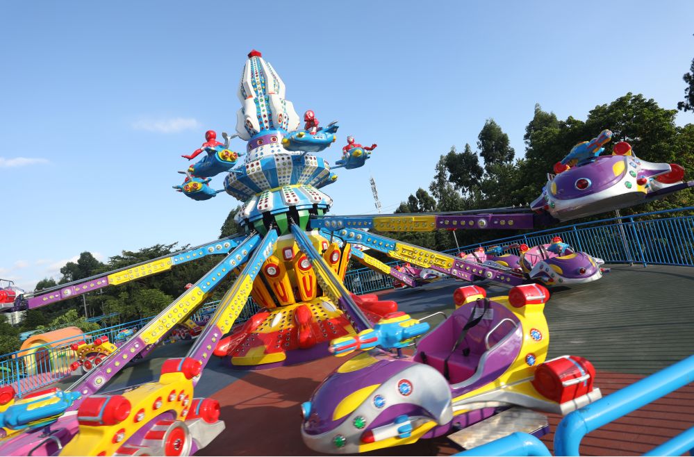 距离贵安19分钟!晋安这个公园游乐场太多好玩的啦!_游乐园