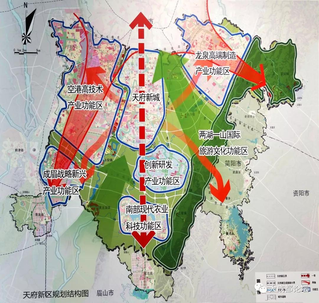 成都北部规划图片