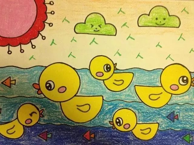 幼儿园儿童范画大全范画绘画教程