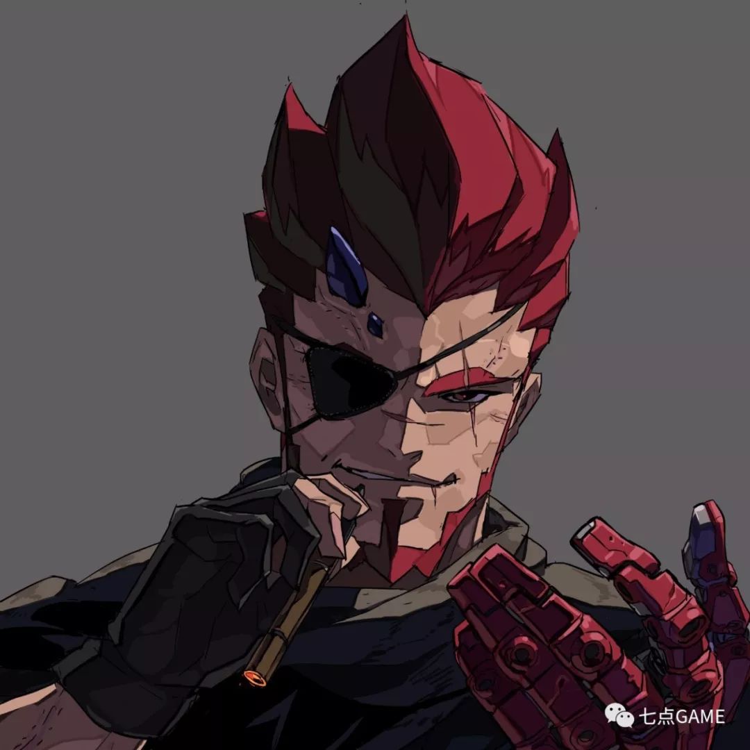 力量感满满!就算是草稿,也很帅了!-7game