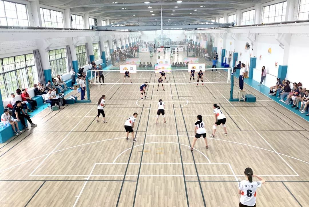 赛事2019年上海市青少年体育俱乐部联赛韵颖杯排球比赛顺利拉开帷幕