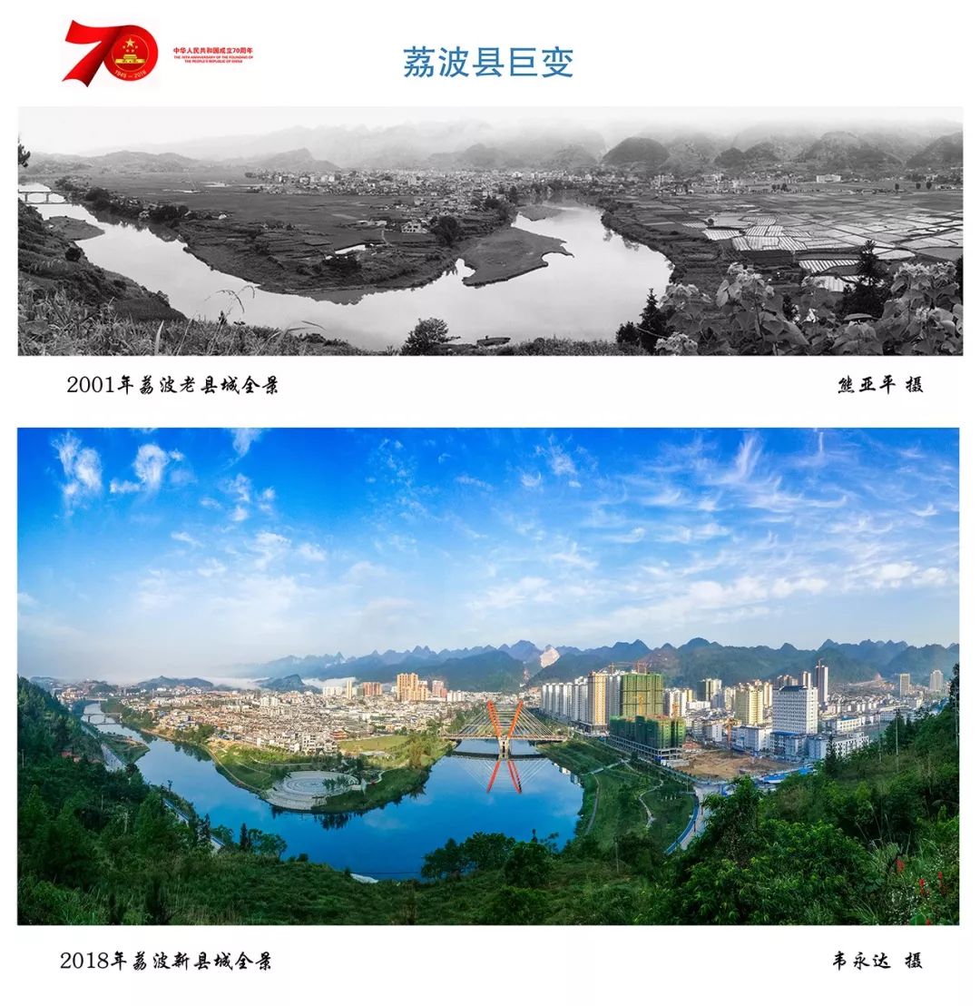 真的回不去了黔南十二县市新旧对比照片来了