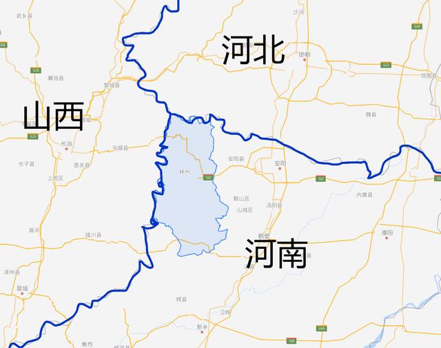 山西省河北省交界地图图片