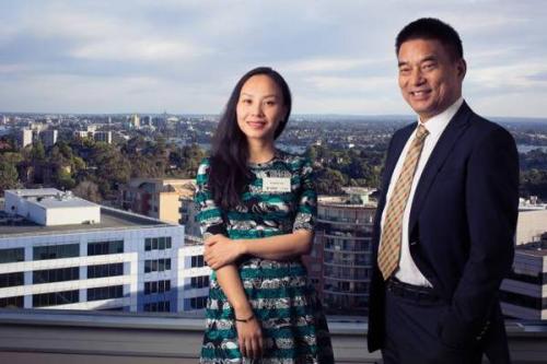 像娃哈哈的宗庆后,宗馥莉父女,宗申摩托左宗申,左颖父女,还有刘永好