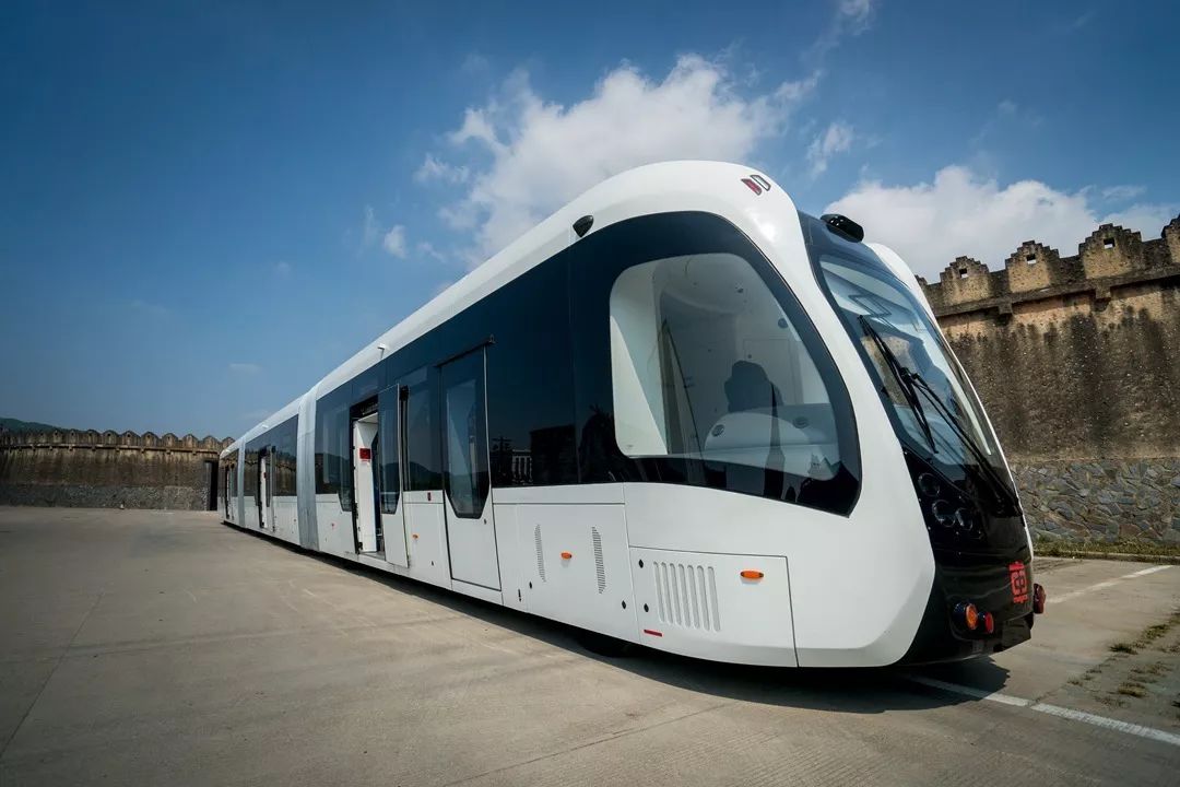 智轨电车登陆宁波象山,最大载客量307人!