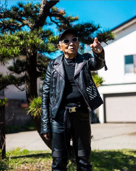 日本爆火最酷潮男竟然是这位84岁的乡下老爷爷