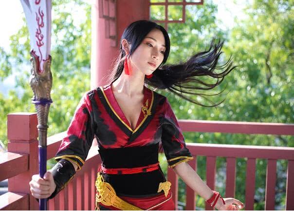 仙剑奇侠传六:洛昭言cosplay 英气十足