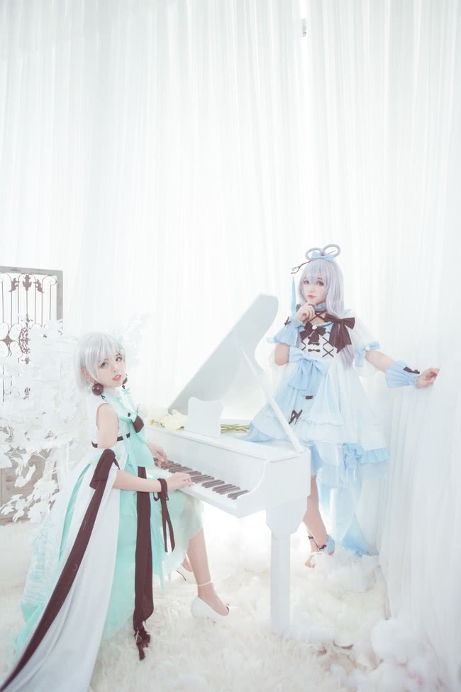 cos美如画的洛天依和言和