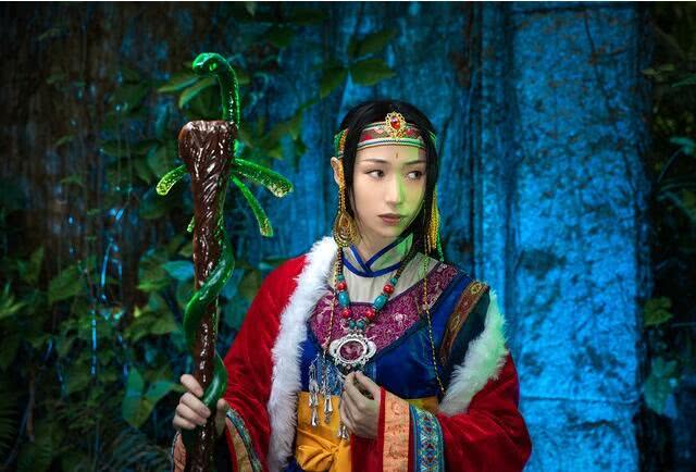 仙剑奇侠传:林青儿cosplay 好美啊