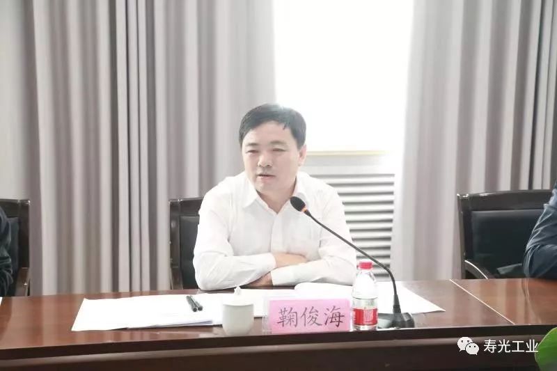 潍坊市工信局局长鞠俊海调研我市工业经济运行情况