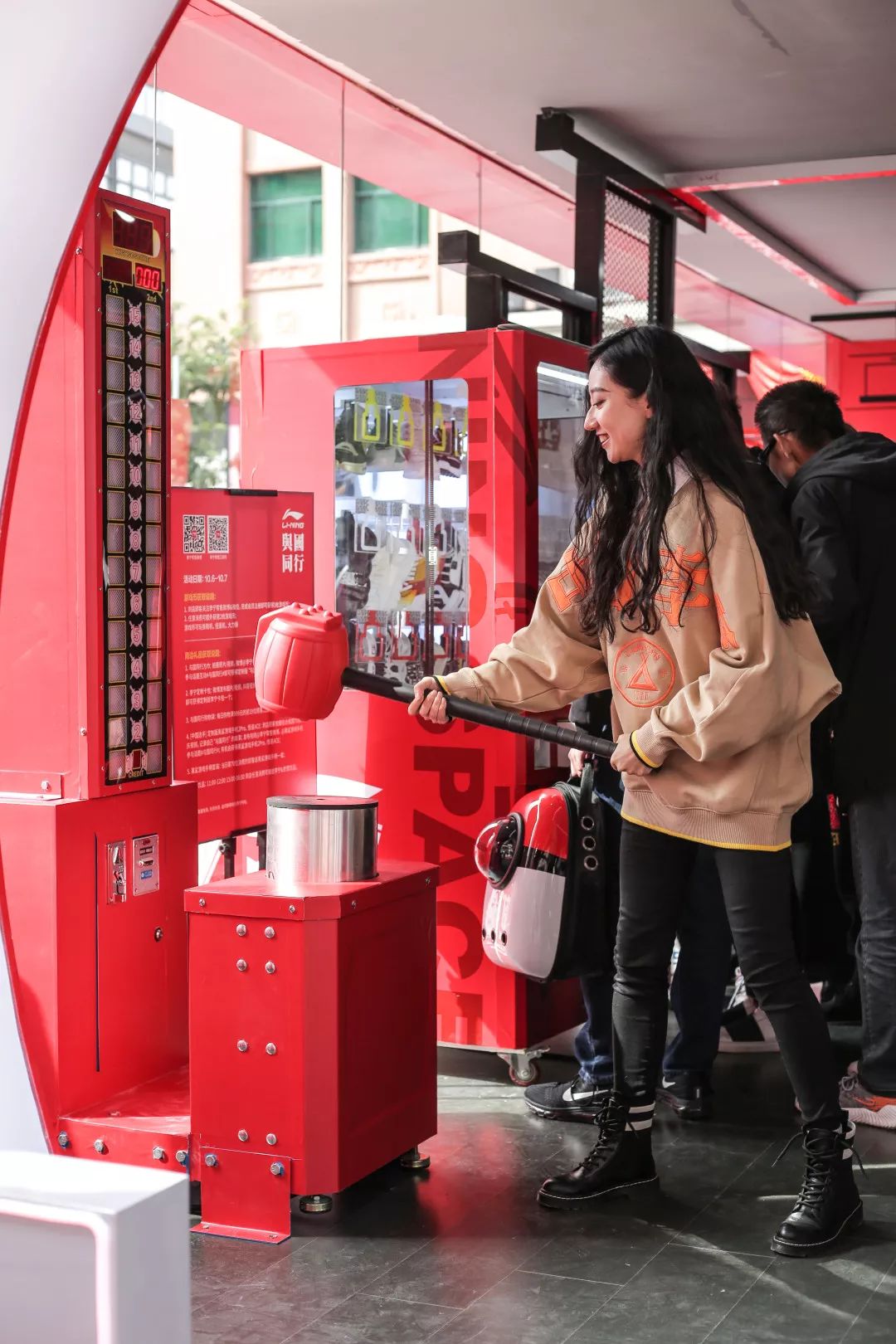 潮人打卡北京10月新地标王府井ningspace李宁快闪店