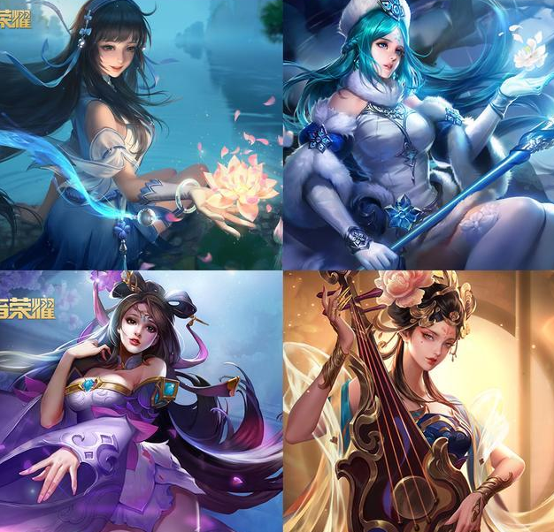 四大美女王昭君,强势团控,遨游其中_游戏
