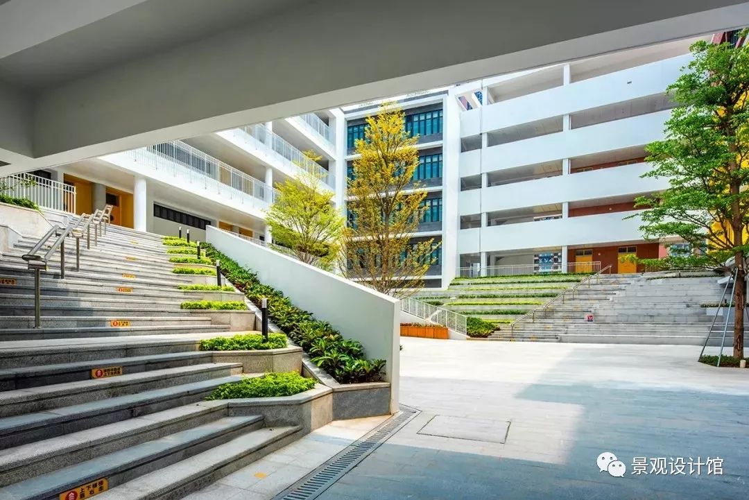 学校景观改造案例实景赏析_校园