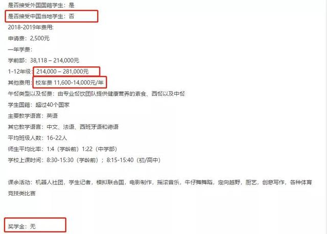 王菲女儿学校学费曝光!贵族学校高额学费引热议