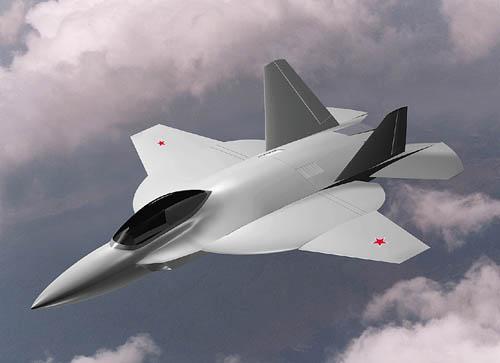 俄版f35米格i2000轻型隐身战斗机