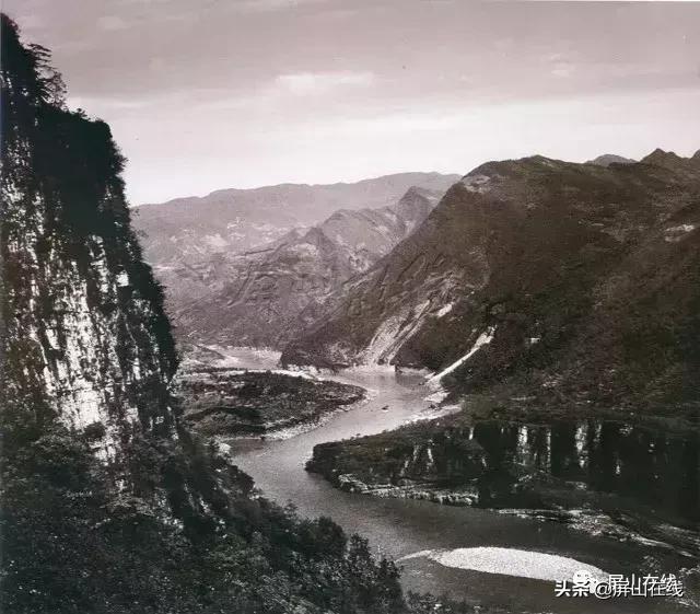 老照片十年前的宜宾屏山