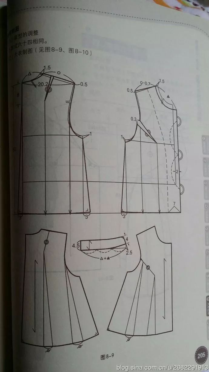 几款外套裁剪图,喜欢的可以收着_衣服