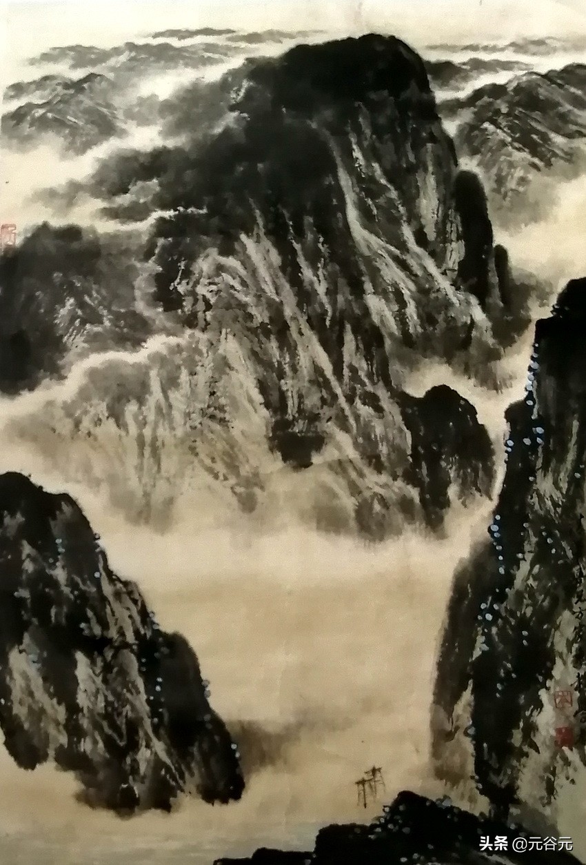 王伯敏、李行简、黄幻吾、岑学恭、余任天、张登堂国画山水-搜狐大视野-搜狐新闻