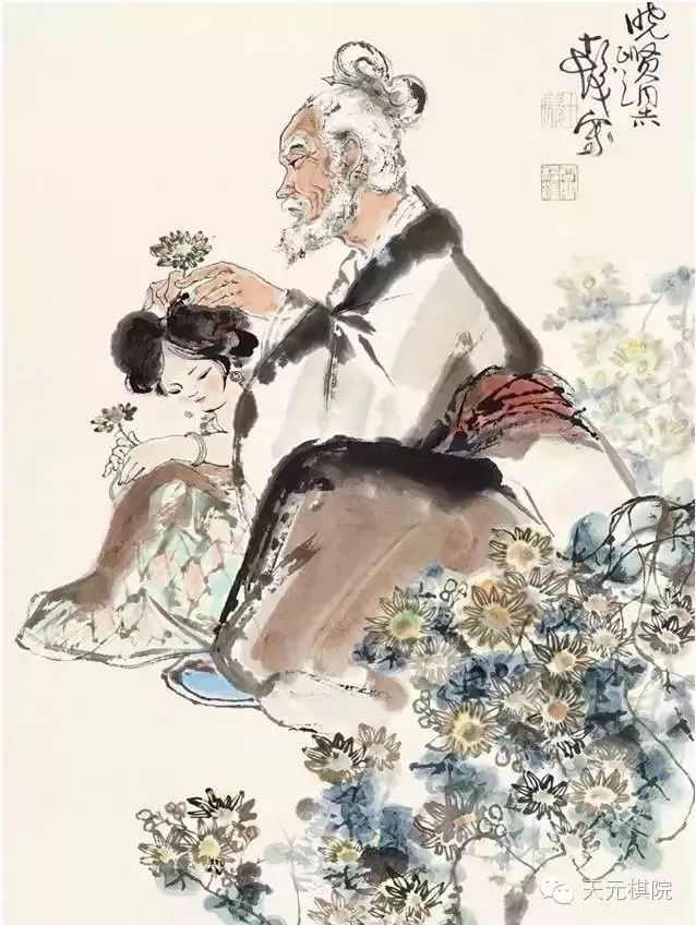 茱萸入药,可制酒养身祛病.插茱萸和簪菊花在唐代就已经很普遍.