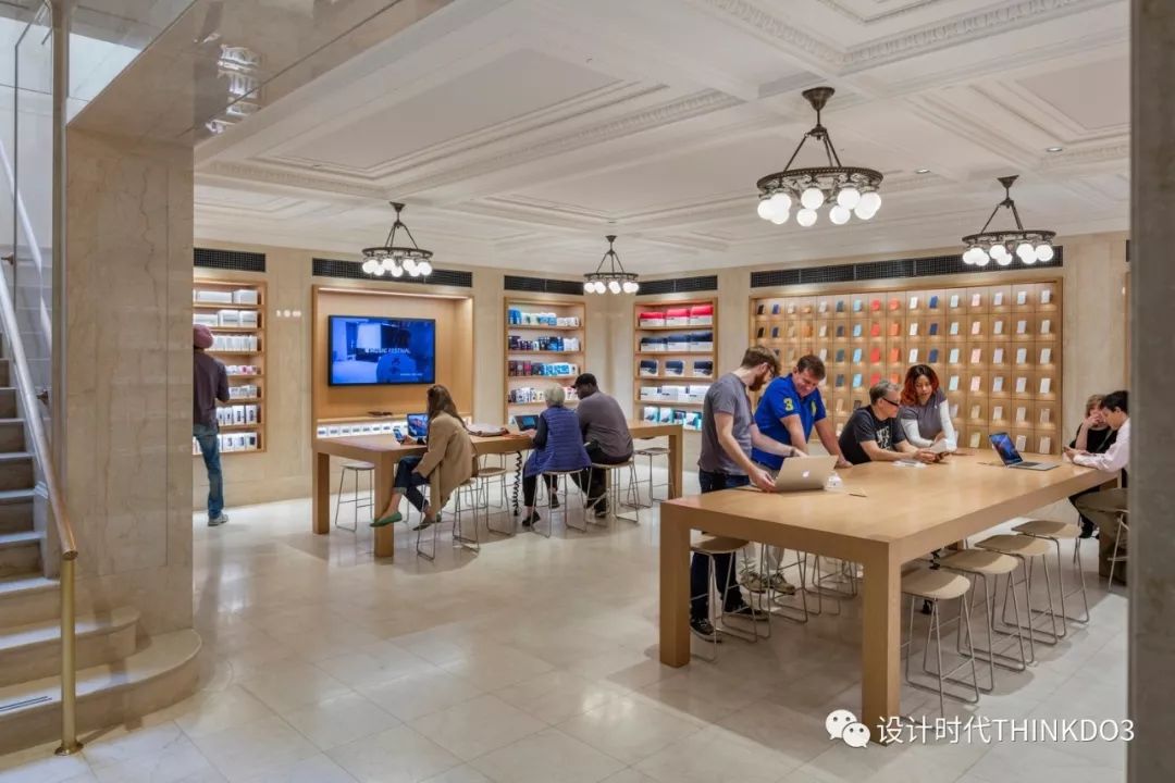 最具設計感的applestore蘋果專賣店設計