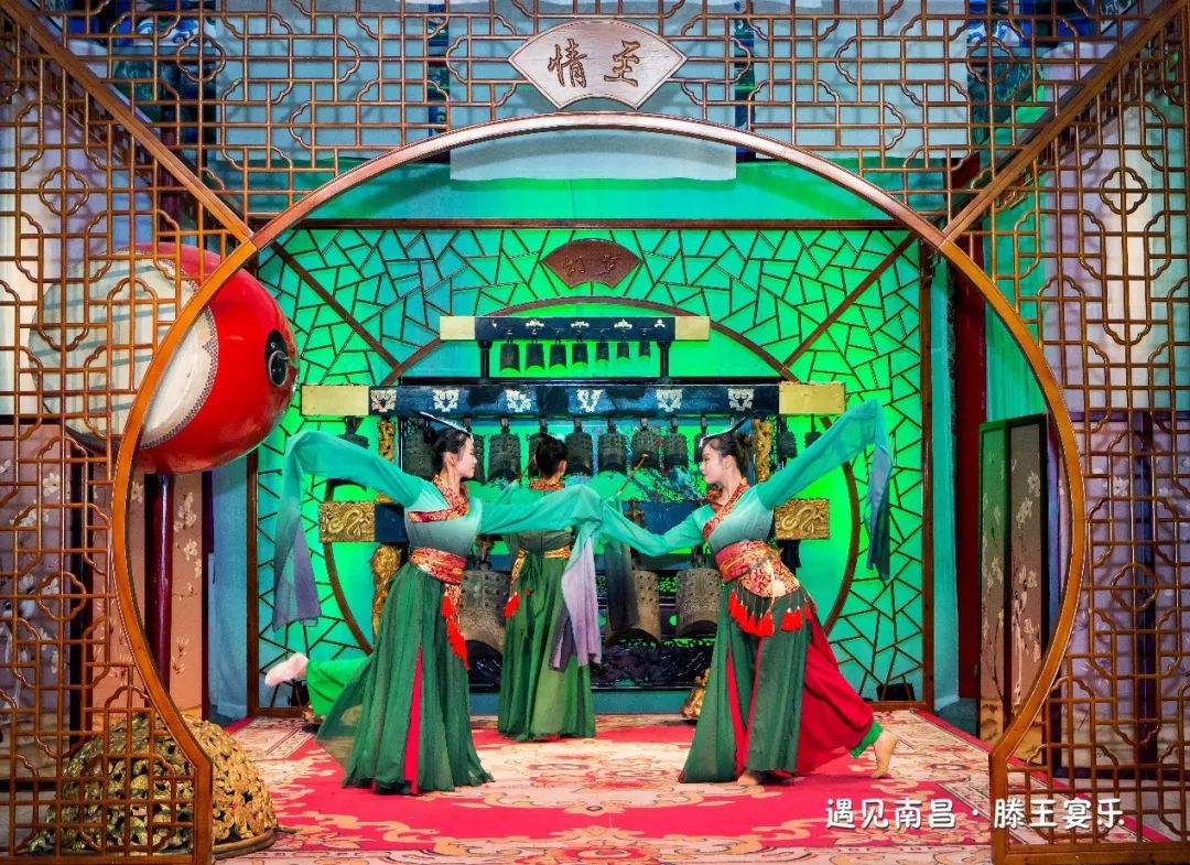 姑苏园林携《遇见南昌·滕王宴乐》实景演艺 致敬国庆70周年_演出
