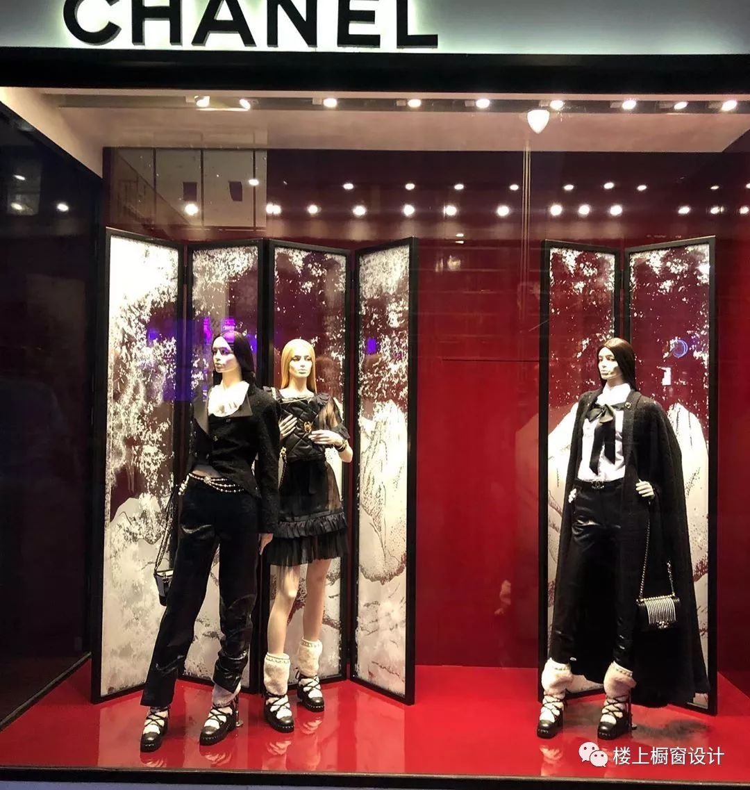 chanel万圣节橱窗来了saksfifthavenue