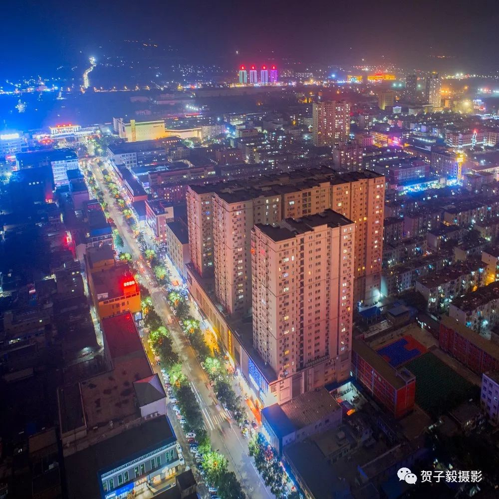 介休之夜贺子毅摄影