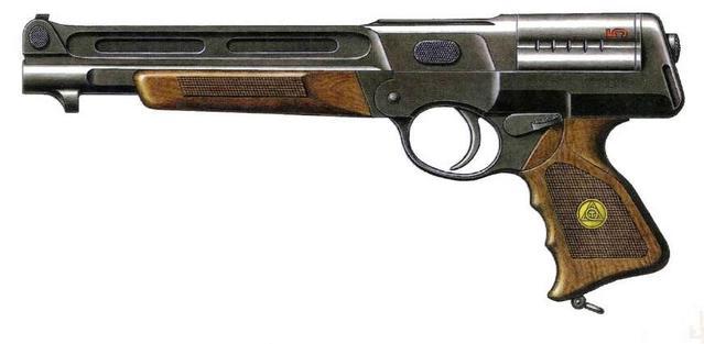 图片:tp-82装上砍刀的样子tp-82一共只生产了100把,从1986年到2007年