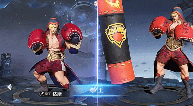 达摩"拳王"皮肤优化,周年庆活动抢先看,伽罗即将入驻星元!