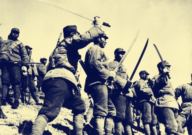 原创临沂战役大刀队再发神威张自忠亲率手枪营上前线破强敌