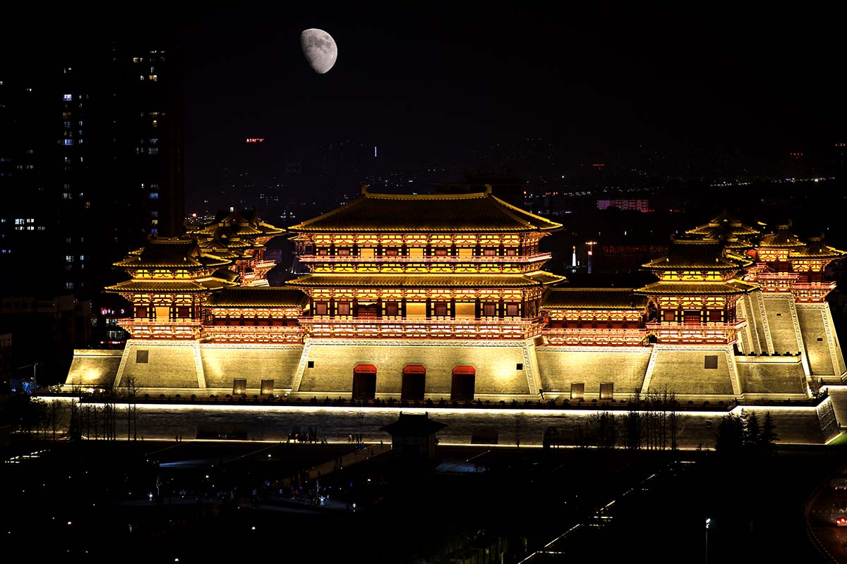 应天门,洛阳应天门,应天门址博物馆(第9页)_大山谷图库