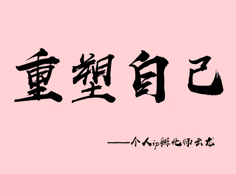 云龙我为什么要打造自己的个人品牌复盘