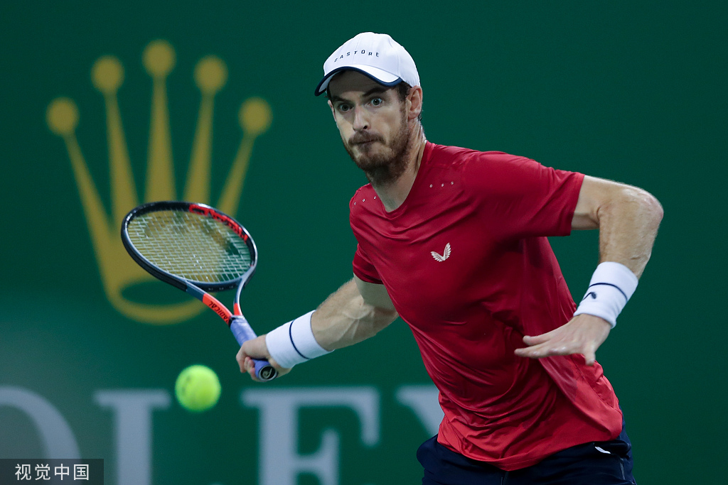 穆雷连续出战中国3站 上海惊险过首轮