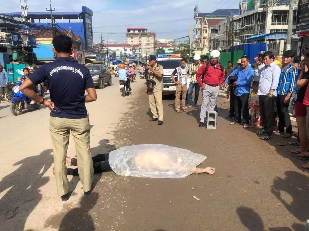 又一中国男子被当街枪杀身亡!柬埔寨西港小市场附近